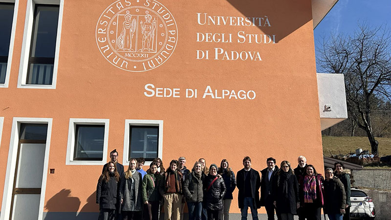 Kick-off del progetto CONNATURALP presso la sede dell’università di Padova