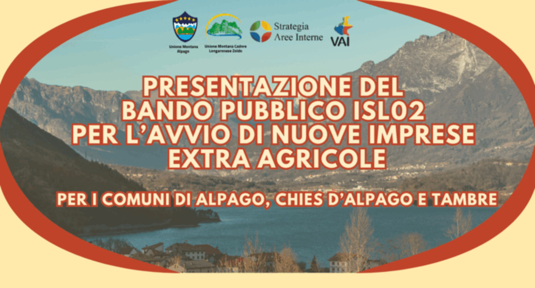 Incontro pubblico di presentazione del bando ISL02 “Avviamento di attività extra agricole” - 1