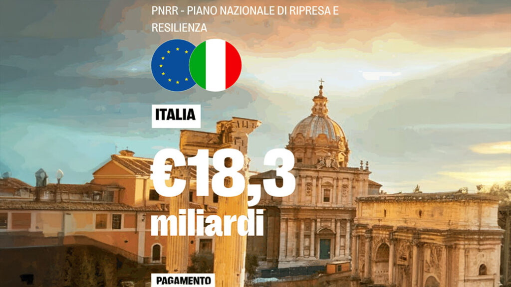 La Commissione eroga 18,3 miliardi di euro all’Italia