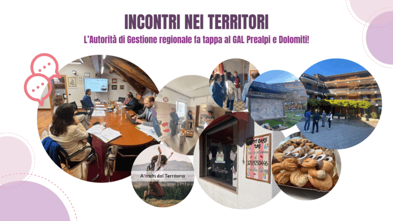 L’Autorità di Gestione regionale fa tappa al GAL Prealpi e Dolomiti: confronto e visite alle esperienze del territorio