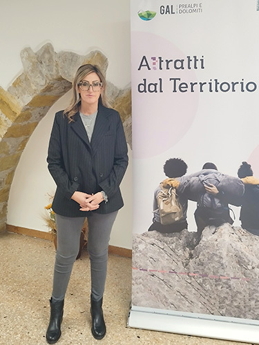 Sara Bona - Presidente GAL Prealpi Dolomiti