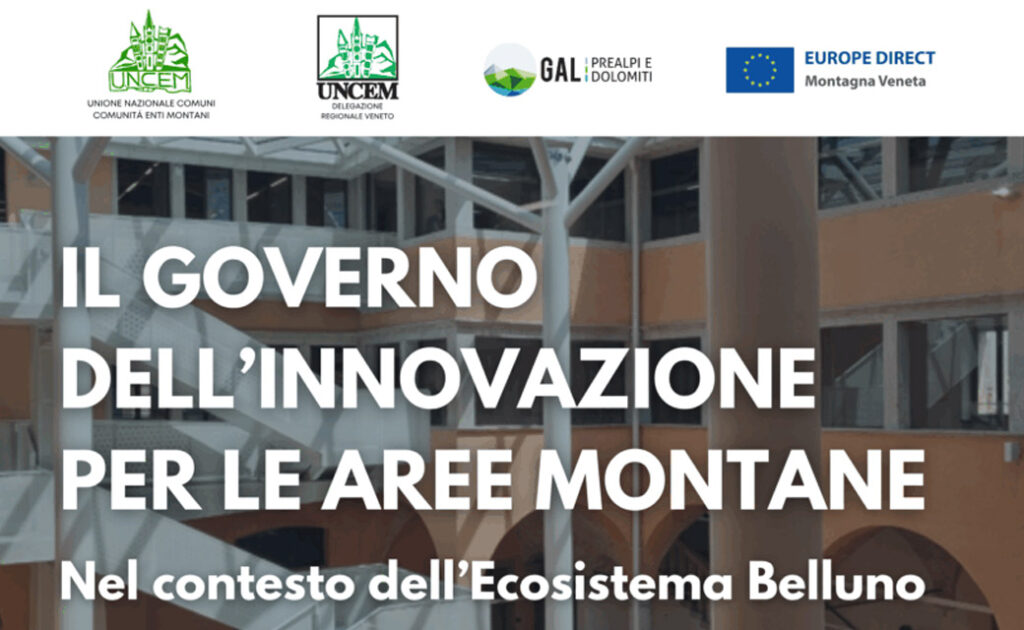 Evento "Il Governo dell’Innovazione per le Aree Montane"