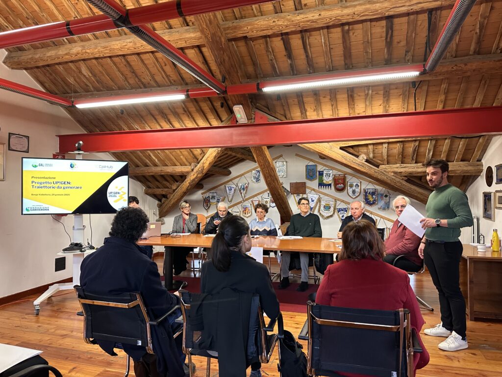 Conferenza stampa progetto UP!GEN Traiettorie da generare_29.01.2026_GAL Prealpi e Dolomiti